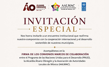 FIRMA DE CONVENIOS MARCOS DE COLABORACIÓN