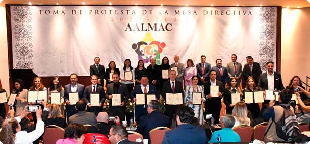 Toma de Protesta Mesa Directiva de la AALMAC 2025 - 2026